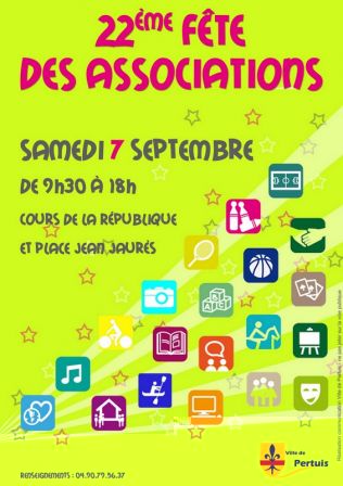 22ème fête des associations Pertuis