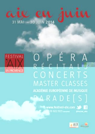Festival d'Aix en Juin 2014