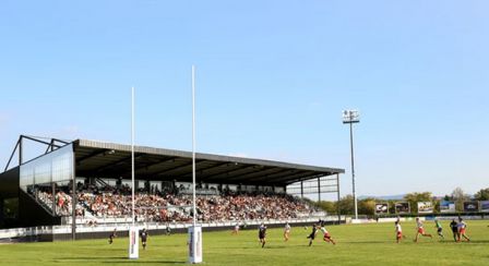 Nouvelle tribune stade du Pays d'Aix