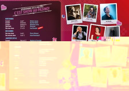 Concerts et spectacles au Pasino d'AixenProvence de novembre 2013 à