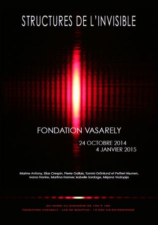 Structures de l'invisible Vasarely 2014 Aix-en-Provence