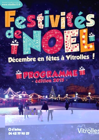 Festivités de Noël 2015 Vitrolles