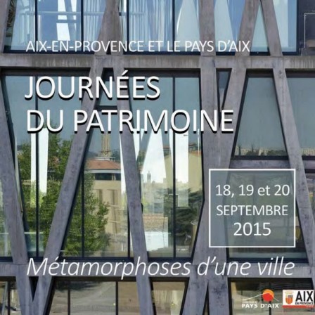 Journées Européennes du Patrimoine 2015 Pays d'Aix