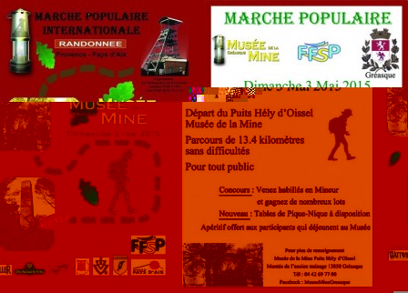 Marche populaire 2015 Gréasque