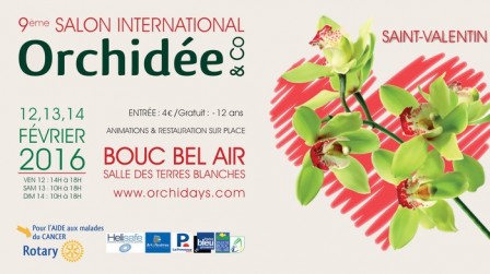 Salon international Orchidée & Co 2016 Bouc Bel Air