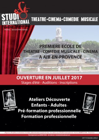 Ouverture Studio International 2017 Aix-en-Provence