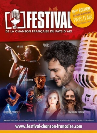Festival chanson française 2017 Pays d'Aix