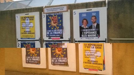 Affichage Aix-en-Provence départementales 2015