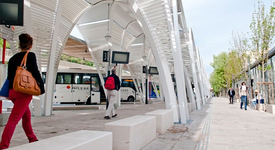 Nouvelle gare routière Aix-en-Provence / Communauté du Pays d'Aix
